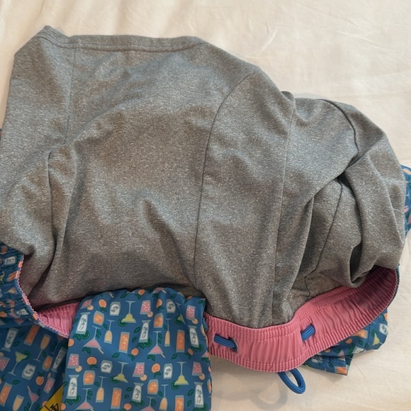 Johnston & Murphy 🔥sale🔥⭐️Blue Patterned Men's Shorts - Picture 10 of 11